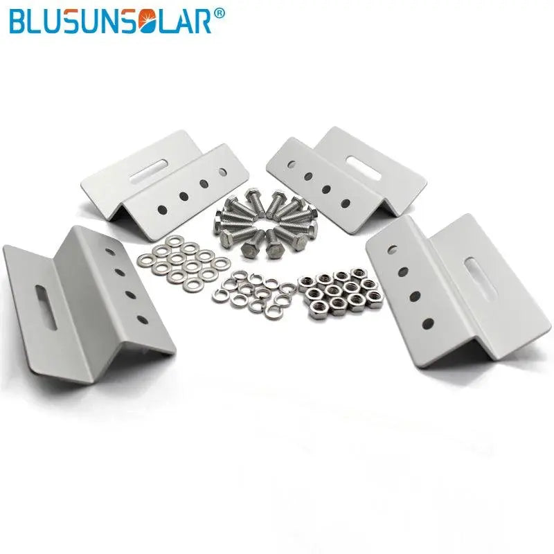 1 Set Z-type Aluminum Solar Panel Mounting Bracket for Carvan Roof - electrical center b2c