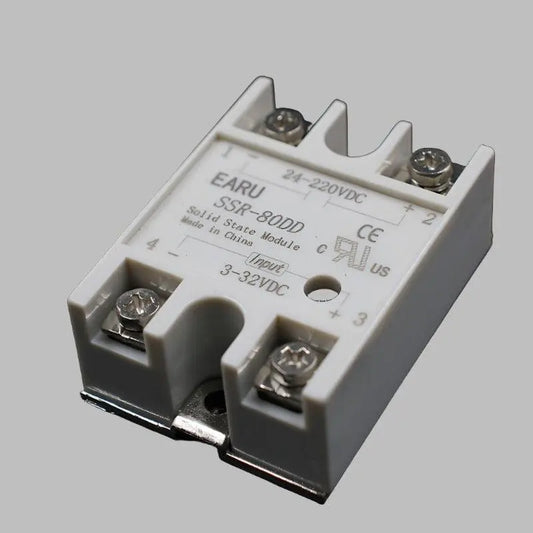 1 pcs Solid State Relay SSR-80DD 80A 3-32V DC Input TO 24-220V DC - electrical center b2c,ssr-80dd