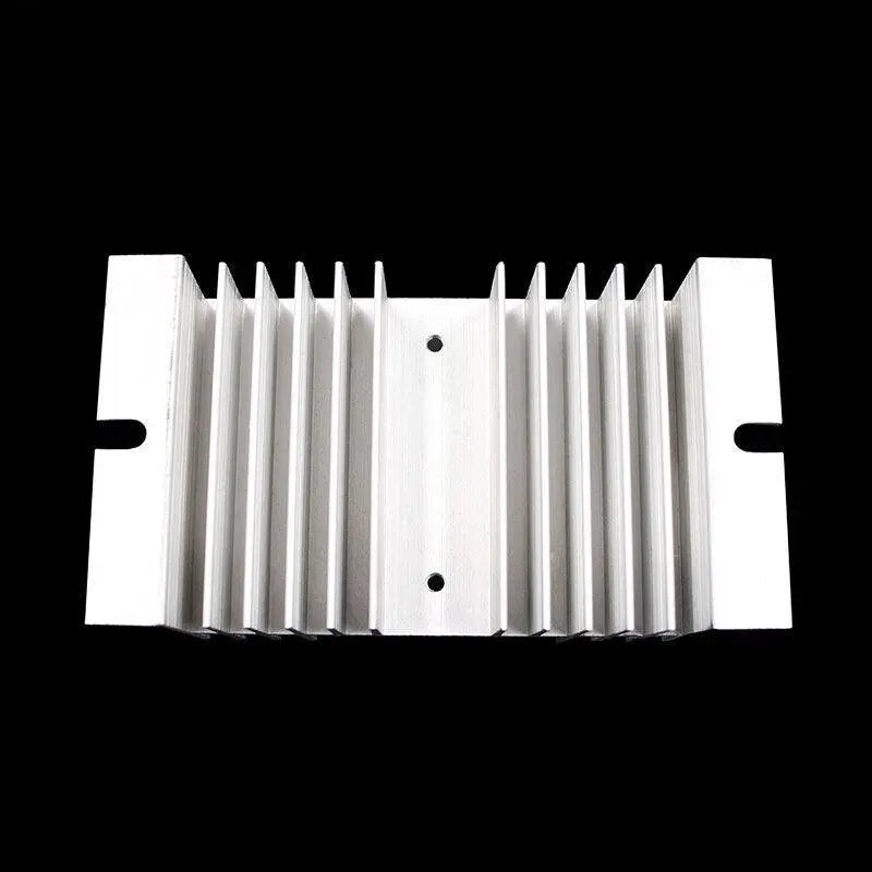 1 pcs W shape Aluminum Single Phase Solid State Relay SSR Heat Sink Base Small Type Heat for 10A to 100A Radiator Wholesale Hot - electrical center b2c