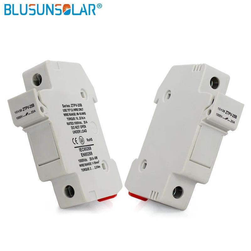 10 PCS Fuse Holder for PV Fuse 1000V DC High Quality with and ROHS Approved