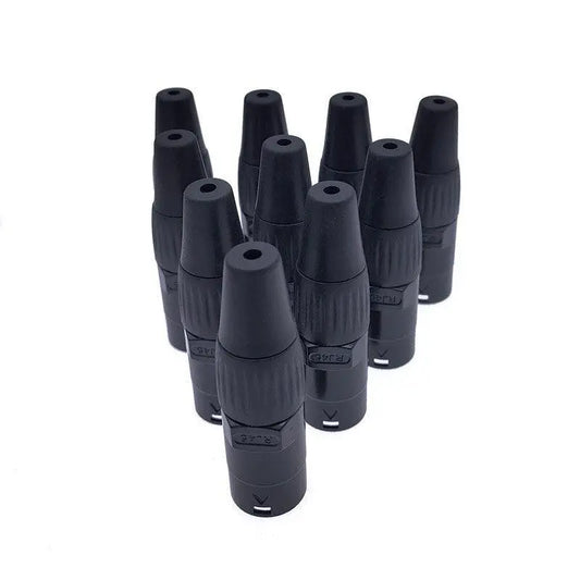 10 piece 8p8c RJ45 net work waterproof connector IP65 D socket panel ethernet connector - electrical center b2c