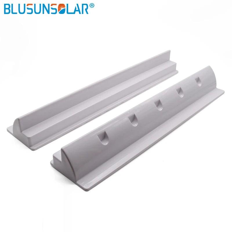 10 Set/lot ABS Solar Panel Mount Bracket Strongly Solid 550mm Longer Side for Caravan Motor Home RV