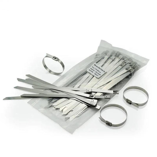 1000 Pcs /Lot High Quality 7.9 X 300MM (Thickness:2.5mm ) Stainless Steel Zip Cable Tie Lock Tie Wrap