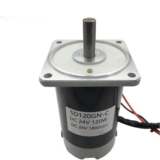 120W DC Permanent Magnet Motor High Speed 12V 24V 1800RPM 3000RPM High Torque Forward Reverse Adjustable Motor Automated Control,12v dc motor high torque