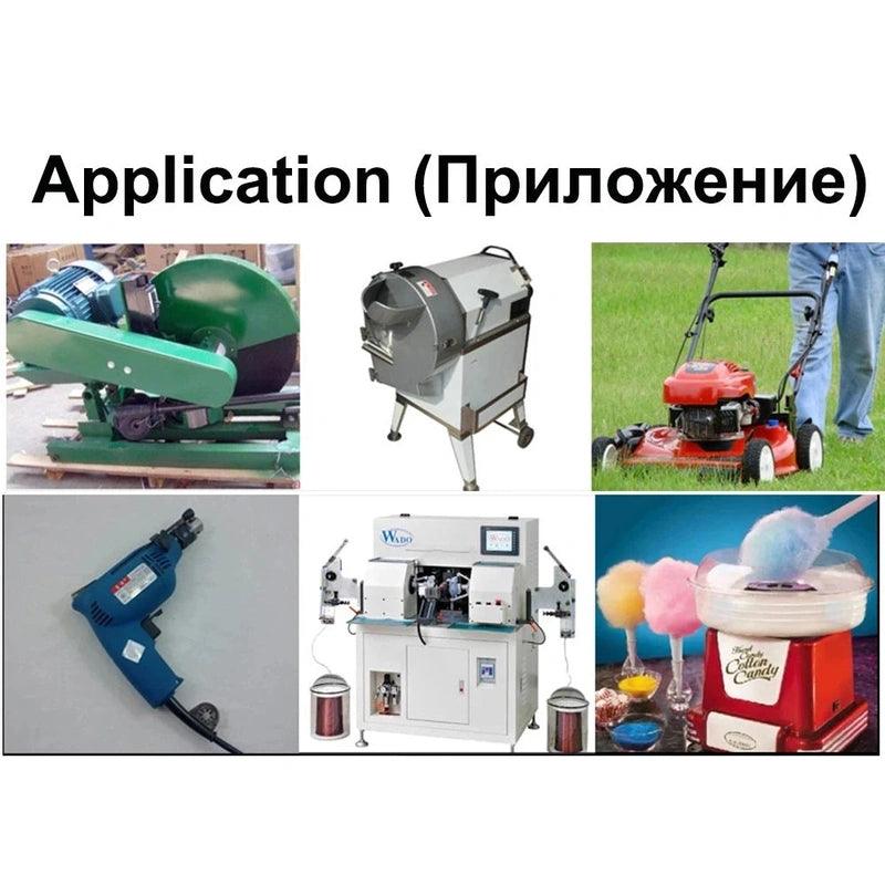 120W DC Permanent Magnet Motor High Speed 12V 24V 1800RPM 3000RPM High Torque Forward Reverse Adjustable Motor Automated Control