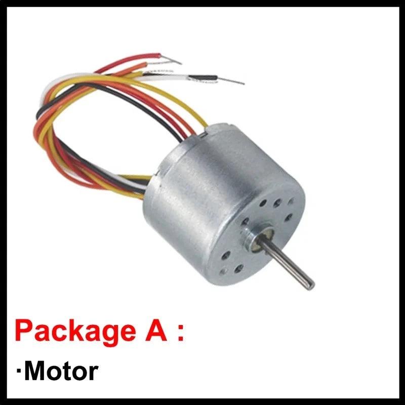 47572077052097|4757207708486512V 24V BLDC High Speed Motor 8700rpm Brushless Motor 2418 Shaft Length 22mm PWM Speed Controller Reverse CW CCW Brake