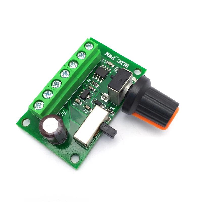 12V 24V DC Brushless Motor Controller BLDC 6V-30V 3A 90W Electric Motors PWM Speed Brake Reversed CW CCW Mini Regulator Engine