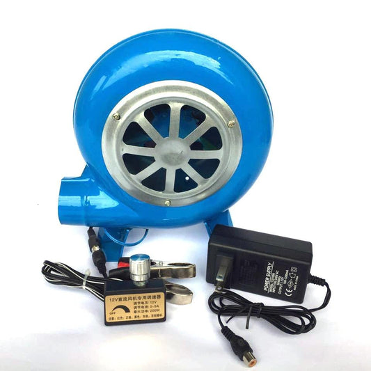 12V DC Household Blower 30W 40W 60W 80W 100W150W 200W Adjust Air Volume PWM AC 220V Blower Fan Barbecue BBQ Air Supply Cooling