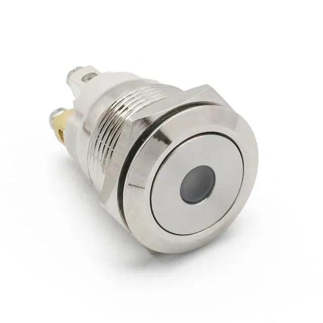 19mm 22mm Reset Metal Push Button| 4 Screw Foot For Car Power - electrical center b2c