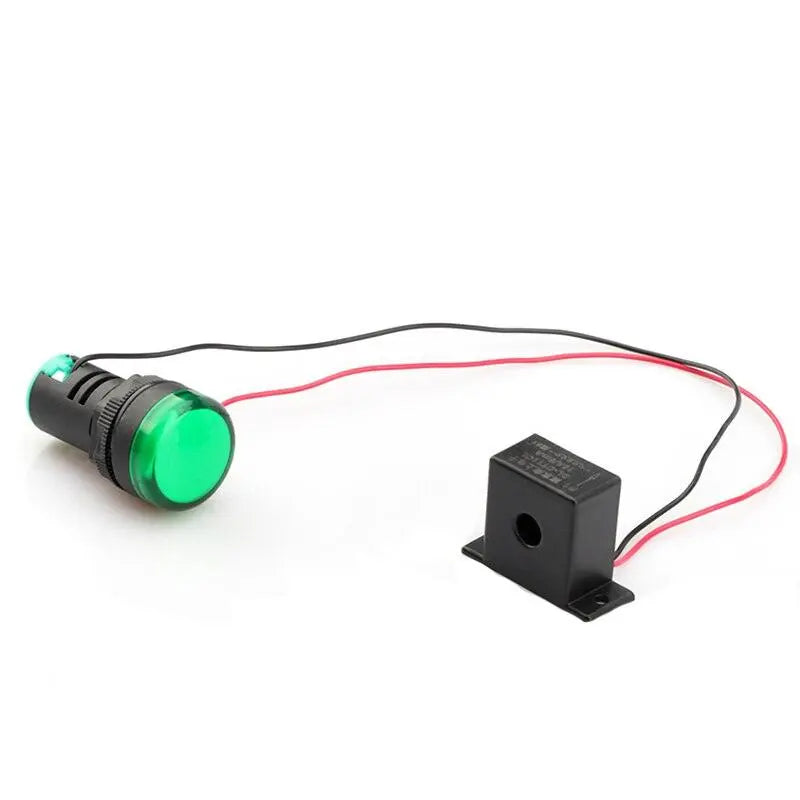 22mm Tapping LED Current Indicator Power Indicator AC Current transformer Indicator - electrical center b2c,current indicator led