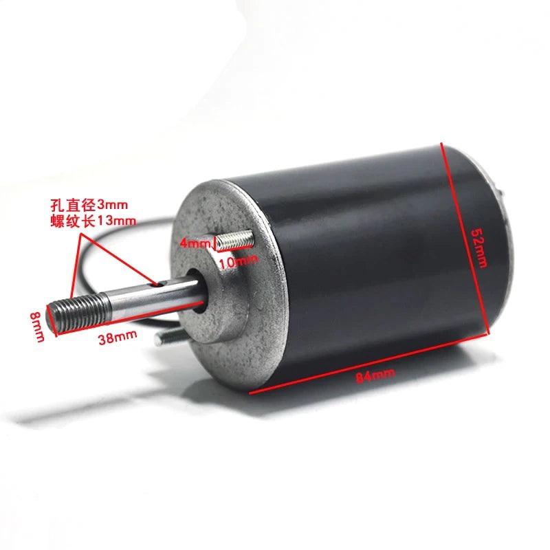 3420 Lawn Mower High Speed 12V/24V 3500/7000rpm Universal Adjustable Reversing Motor Low Noise DC Micro Motor 30W DC Motor