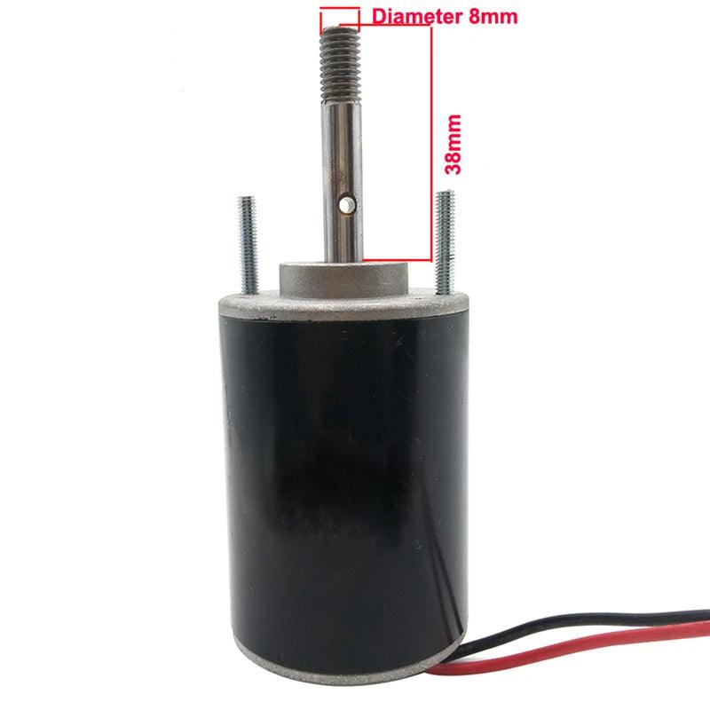 3420 Lawn Mower High Speed 12V/24V 3500/7000rpm Universal Adjustable Reversing Motor Low Noise DC Micro Motor 30W DC Motor