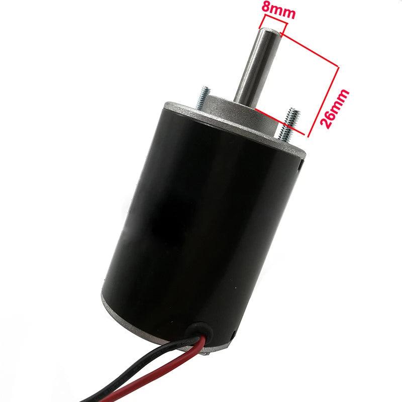 3420 Lawn Mower High Speed 12V/24V 3500/7000rpm Universal Adjustable Reversing Motor Low Noise DC Micro Motor 30W DC Motor