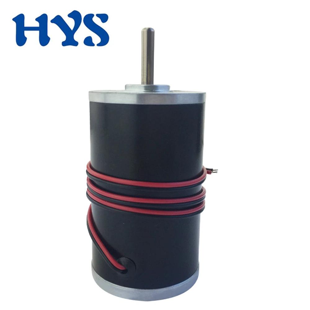 4575 Permanent Magnet DC Motor 30W 12V 24V 4000rpm 8000rpm High Speed Large Torque Micro Motors PWM Low Noise DIY Drill Cut
