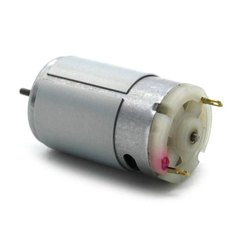 4pcs 390 DC Motor 7.4V 19500rpm High Speed Threaded Shaft 2.3mm Reversed Electric DIY Technology Toy Model Accessories RS390