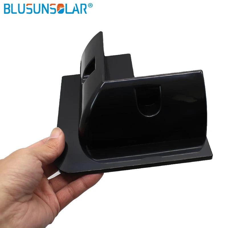 5 Set/lot Waterproof ABS Black Solar Panel Corner Mounting Bracket System for RV