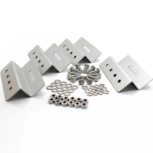 5 Sets 100% Aluminum Z- Mounting Type Solar Panel Roof Mounting Bracket for Carvan Roof