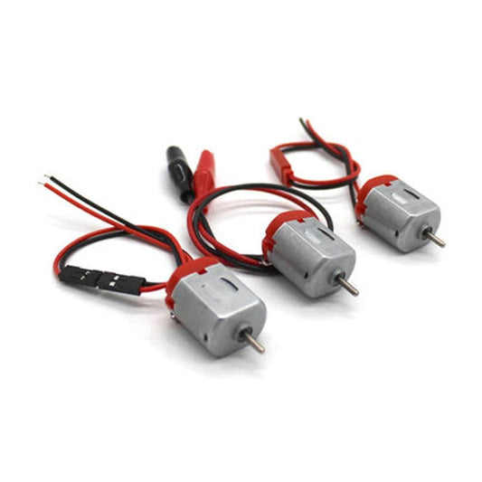 5pcs 130 DC Motor JST DuPont Crocodile Clip Connect High Speed 3V 16500rpm Electric Micro Moter DIY Toy Cars Fan Engine