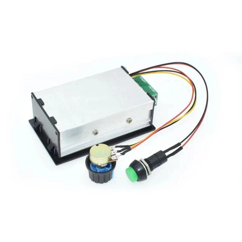 6V 12V 24V 36V 48V DC Motor Controller Digital LED Display PWM Speed Pause Start DC 6V-60V 30A Control Potentiometer Switch,dc motor controller 12v