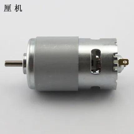 775 DC Motor Shaft D Length 16mm High Speed 12V 4500rpm PWM DC12V-24V Ball Bearing Low Noise Electric DIY Drill Tools Cut Engine