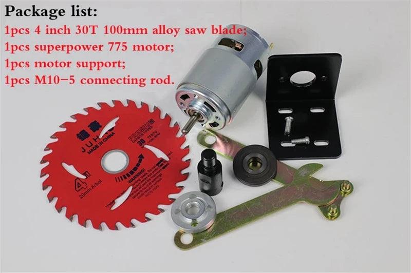 895 DC Motor High Power Model Cutting Table Saw Garden Branch Repair Scissors 775 795 12V-24V DC Moter Saw Electric Drills
