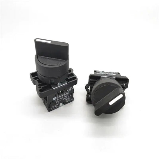 XB2-ED21 XB2-ED25 XB2-ED33 XB2-ED33 2/3 Positions 1N0/1NC&1NO/2NO Latching Self-Locking /Momentary Selector Push Button Switch - electrical center b2c