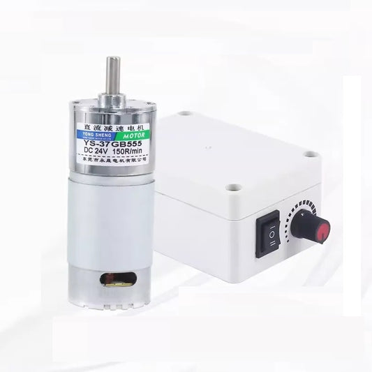 37GB555 DC Gear Motor 12V 24V High Torque