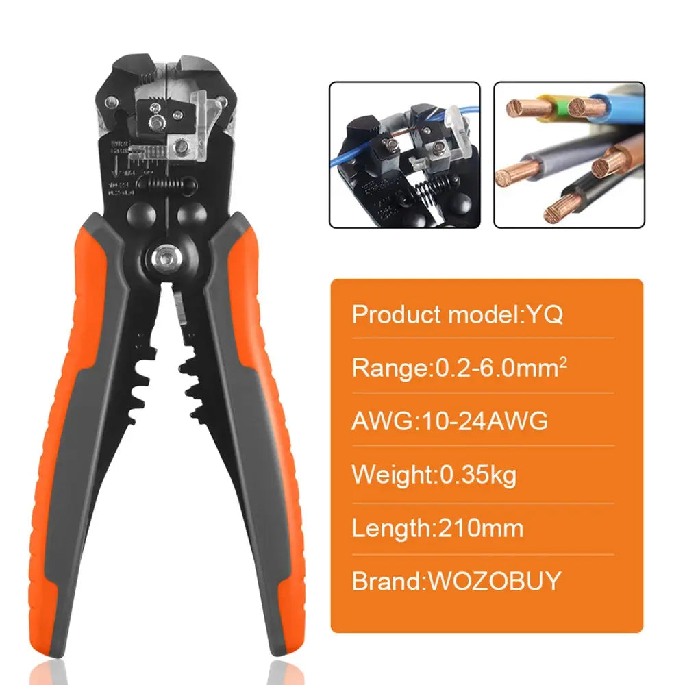 Pressed Pliers Electrician Tool Crimping Tool Electrical Terminal Clamp Electronics Pressing Connector 02C Wire stripping pliers - electrical center b2c