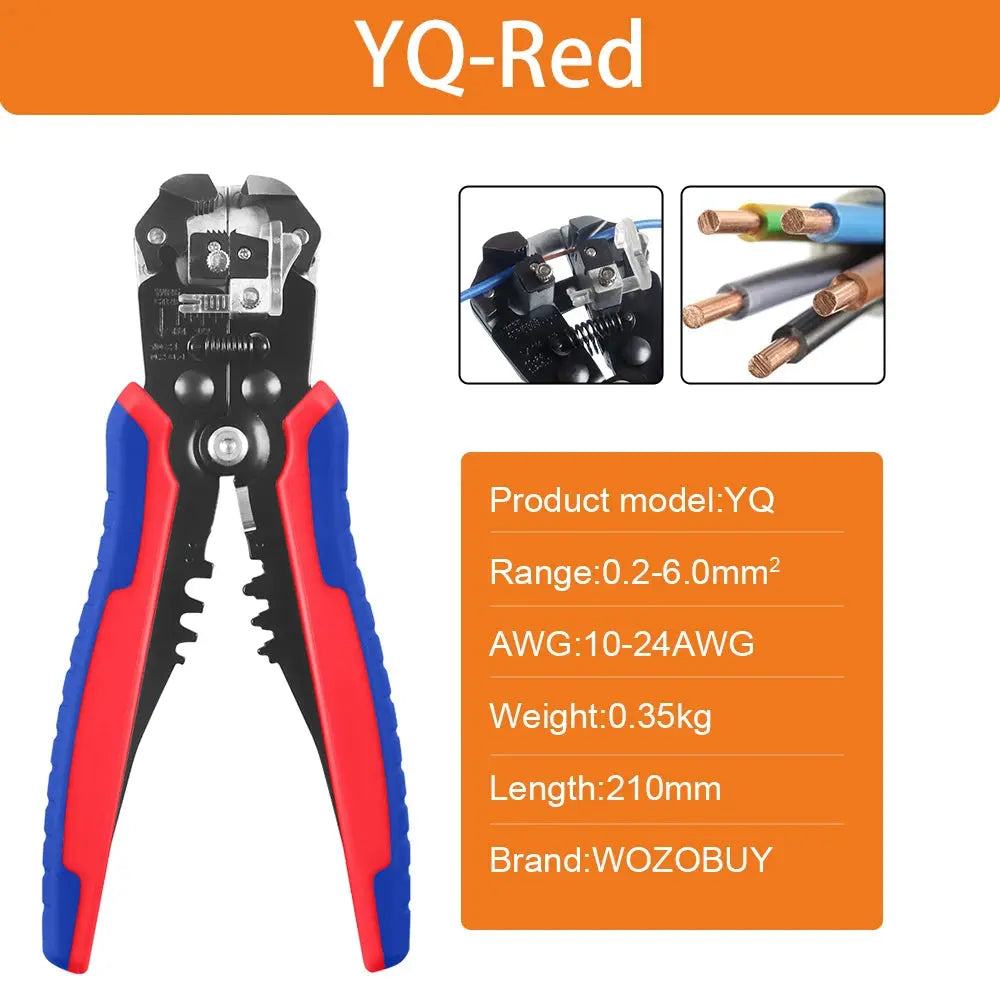 Pressed Pliers Electrician Tool Crimping Tool Electrical Terminal Clamp Electronics Pressing Connector 02C Wire stripping pliers - electrical center b2c