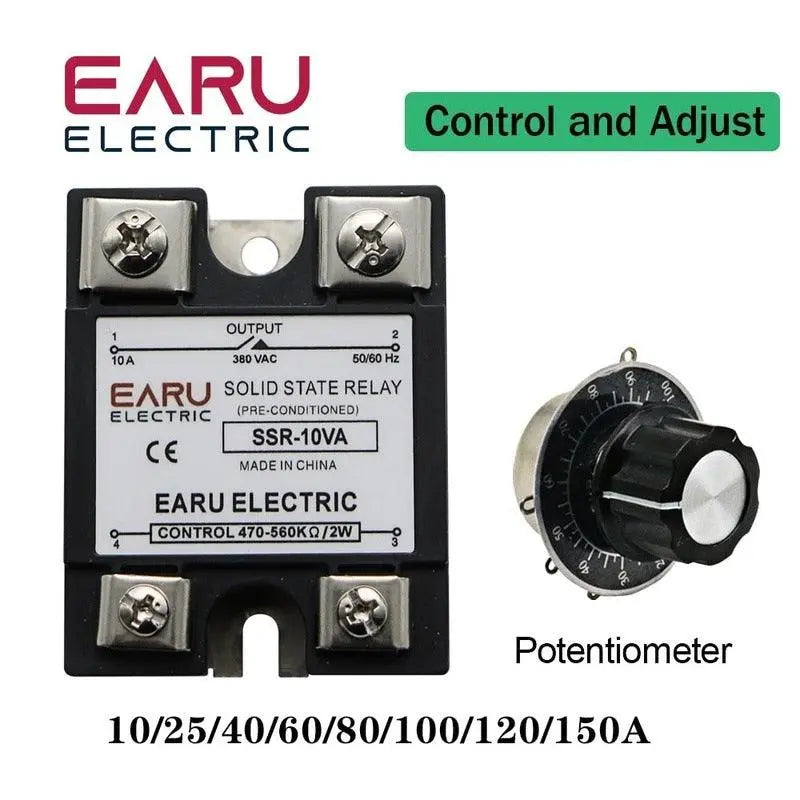 SSR-10VA SSR-25VA SSR-40VA SSR Solid State Relay Voltage Regulator - electrical center b2c
