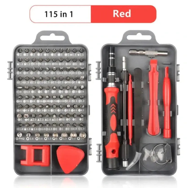 Screwdriver Set Magnetic Torx Phillips Screw Bit Kit WOZOBUY With Electrical Driver Remover Wrench Repair Phone PC Tools - electrical center b2c