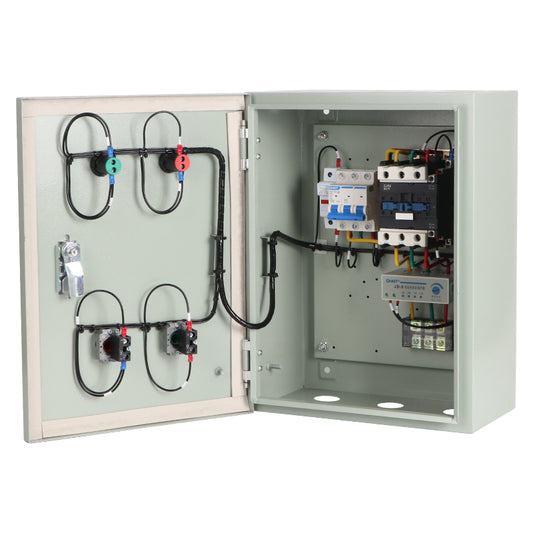 Motor Circuit Protection Button Start Stop Control Box phase loss thermal protection for Motors Fan Water Pump