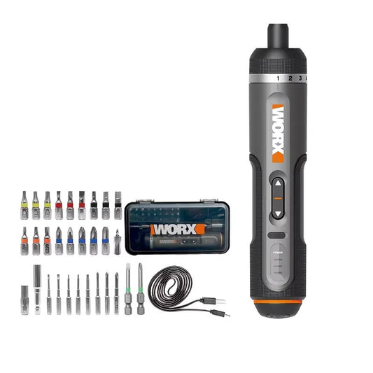 مجموعة مفك براغي كهربائي لاسلكي من WORX