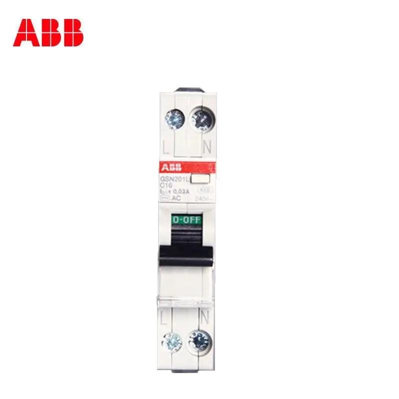 ABB- 1 Modular RCBO Breaker GSN201L| 1P+N 6A-25A - electrical center b2c