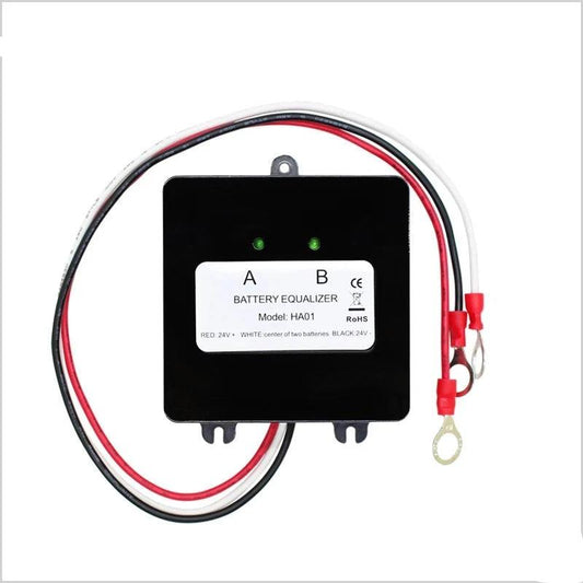 Battery Equalizer for 2x12V Flood AGM Lead Acid Batteries HA01 Voltage Balancer Lead Acid Battery Charger Regulator In Serial