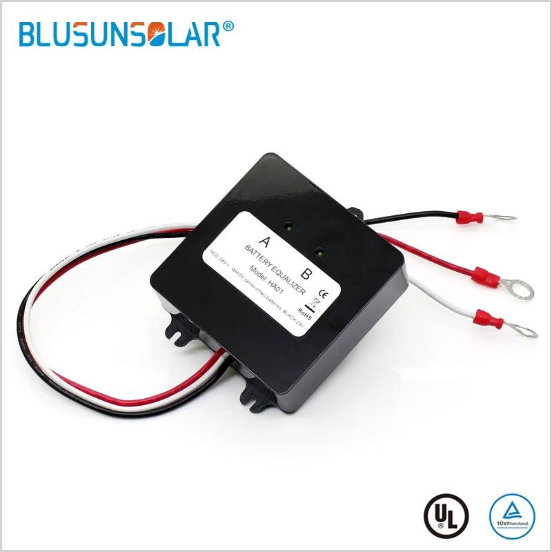 Battery Equalizer for 2x12V Flood AGM Lead Acid Batteries HA01 Voltage Balancer Lead Acid Battery Charger Regulator In Serial