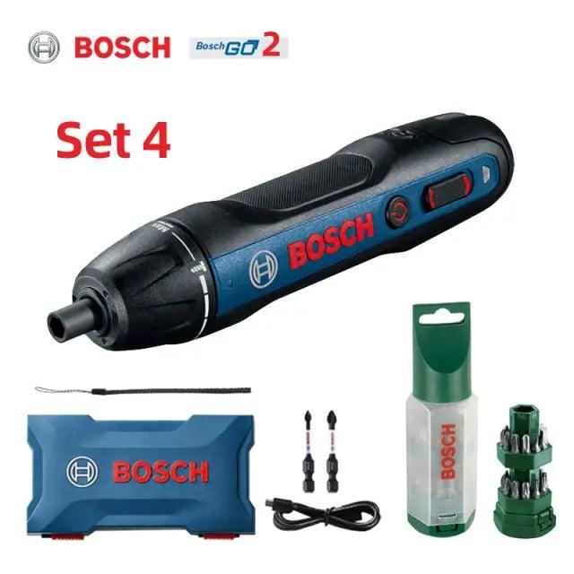 BOSCH- Go 2 Electric Screwdriver 3.6V Multi-function Screwdriver - electrical center b2c