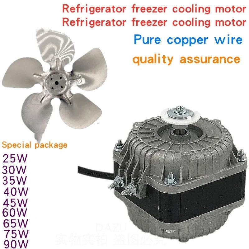 Carrier Condenser Fan Motor 25W 30W 35W 40W 60W 75W 90W Refrigerator Freezer Cooling And Condensation Use Condenser Fan Motor