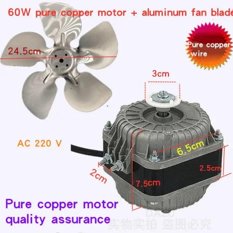 Carrier Condenser Fan Motor 25W 30W 35W 40W 60W 75W 90W Refrigerator Freezer Cooling And Condensation Use Condenser Fan Motor