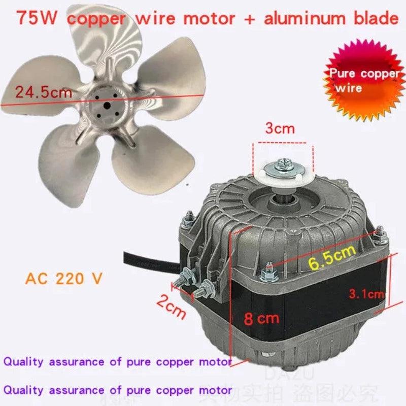 Carrier Condenser Fan Motor 25W 30W 35W 40W 60W 75W 90W Refrigerator Freezer Cooling And Condensation Use Condenser Fan Motor