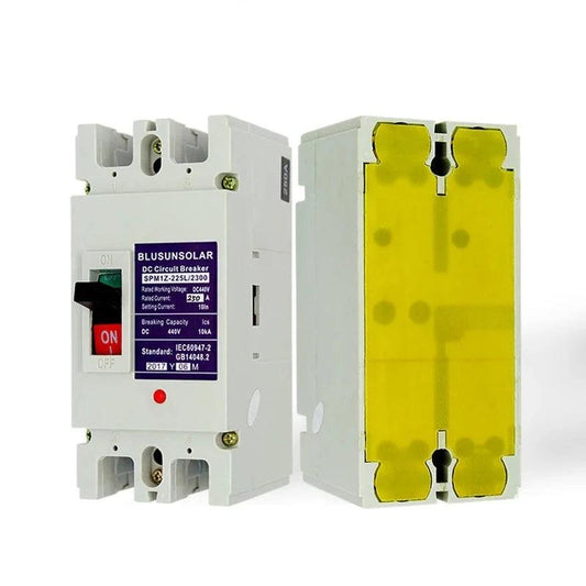 CE Approved 2 Pcs Lot 2P 63A/160A/200A/250A DC440V PV Moulded Case DC Circuit Breaker