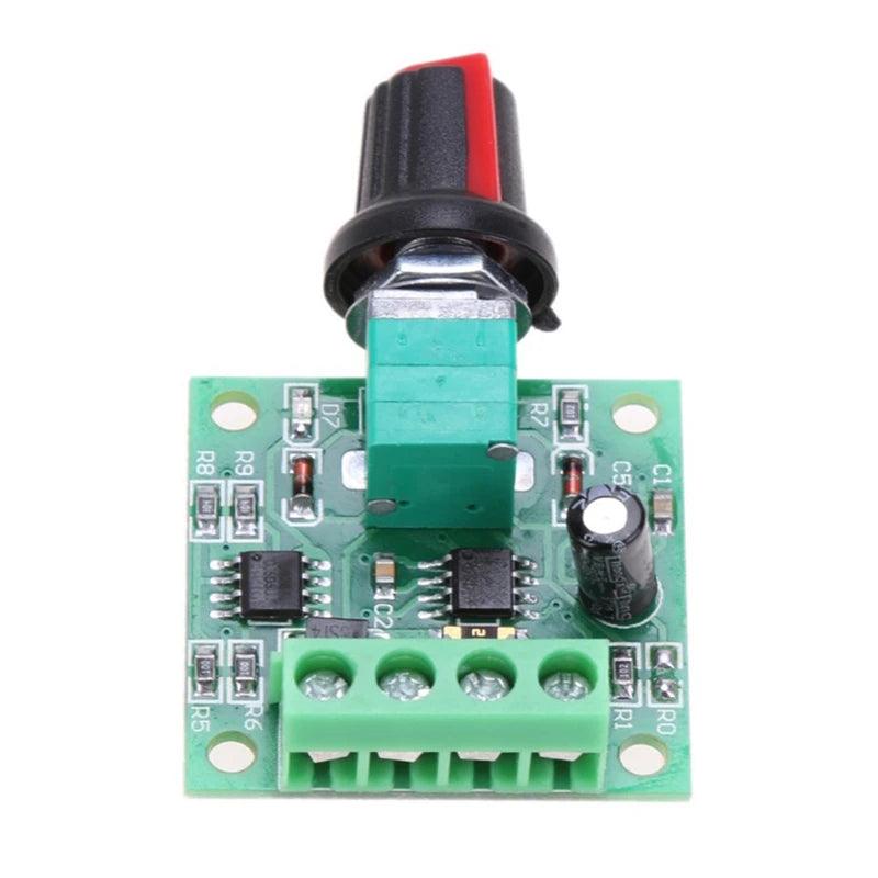 DC 1.8V-12V 2A Motor Controller PWM Speed Electric Low Voltage 1.8V 3V 5V 6V 12V Mini Regulator Switch Adjustable Drive Module,dc motor controller 12v