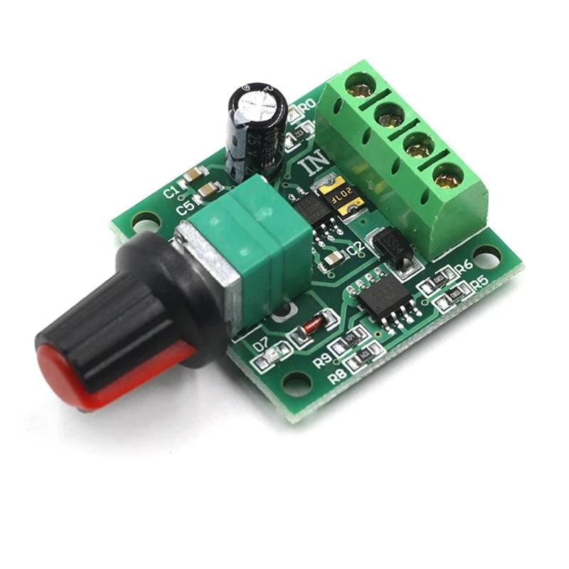 DC 1.8V-12V 2A Motor Controller PWM Speed Electric Low Voltage 1.8V 3V 5V 6V 12V Mini Regulator Switch Adjustable Drive Module