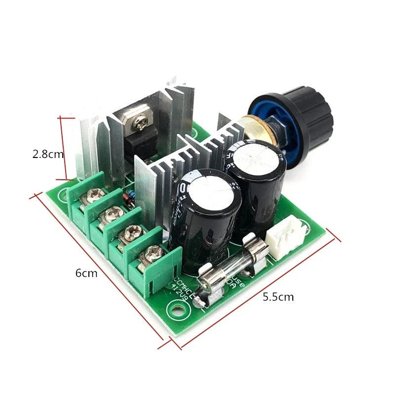 DC 12V-40V 10A 400W PWM Controller Speed Motor Pomp Control Regulate Speed Adjustable Power Pump Drive Module,