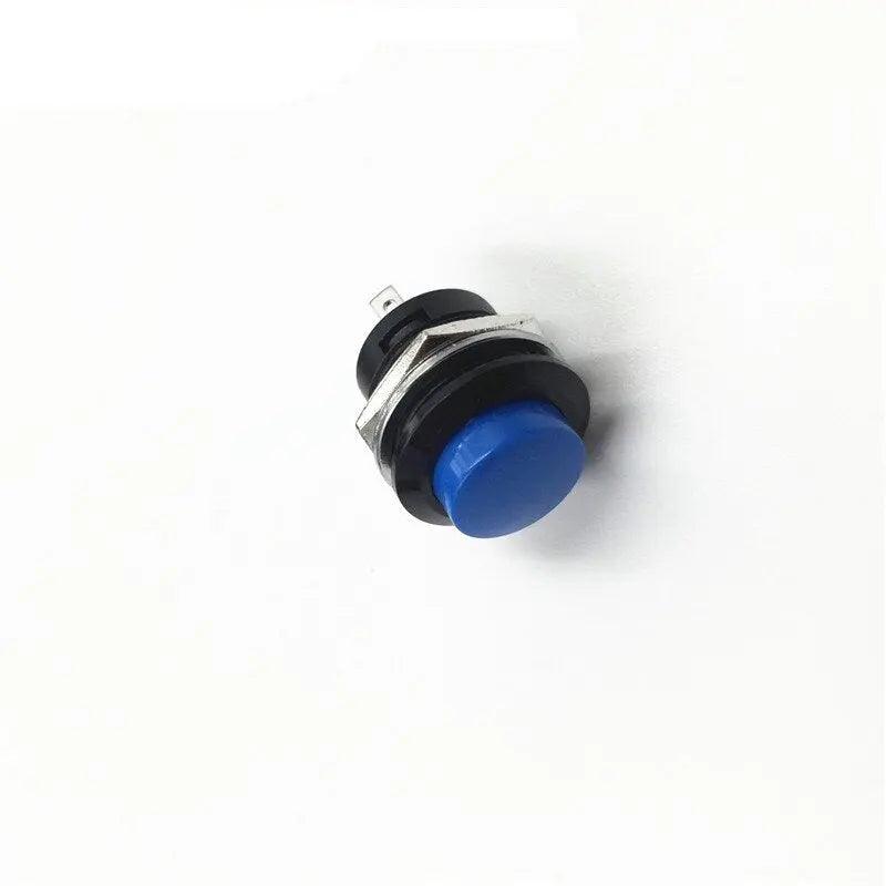 EARU- 10pcs DIY Momentary 16mm Mini Round Push Button Switch| OFF-(ON) - electrical center b2c