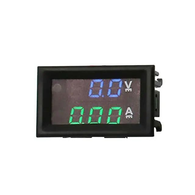 EARU- DC100V 10A Voltage Current Meter Gauge Tester for Car - electrical center b2c