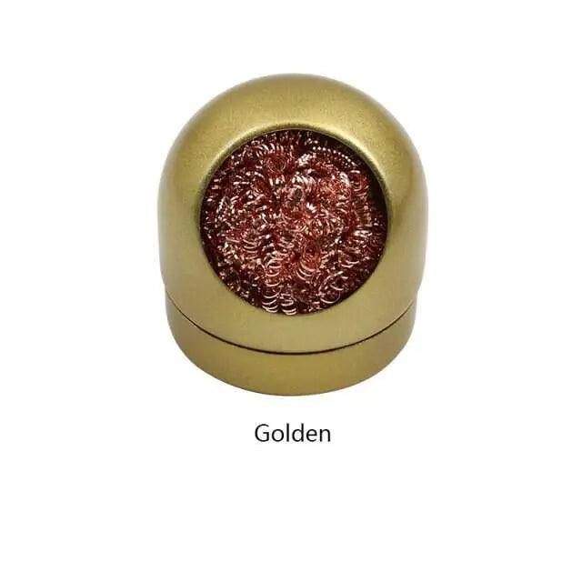 EARU- Metal Soldering Iron Tip Dross Cleaner with Stand - electrical center b2c