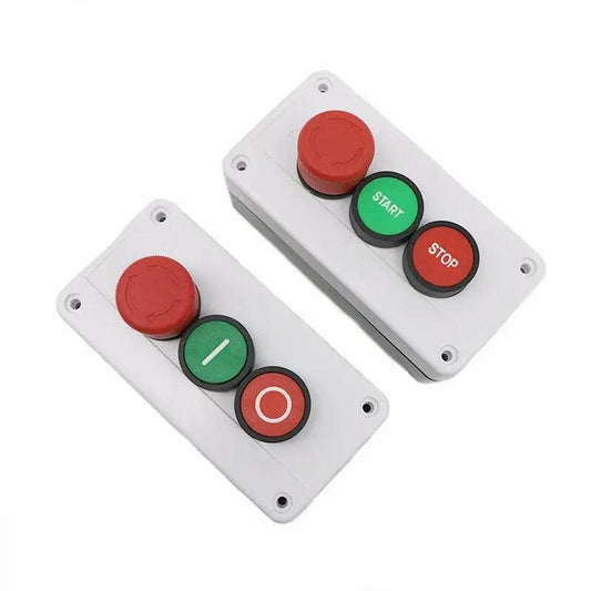 EARU- Remote Emergency Stop Self-sealing Waterproof Button Switch - electrical center b2c,push button station,push button control station,push button station box,start stop push button control station