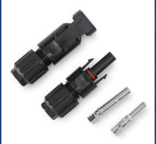 Free Shipping 2 To 1 PV Branch Connector With 4mm2 1000V 30A Solar Cable PV combiner box Solar Panel cable 2.5/ 4/6mm2 - electrical center b2c