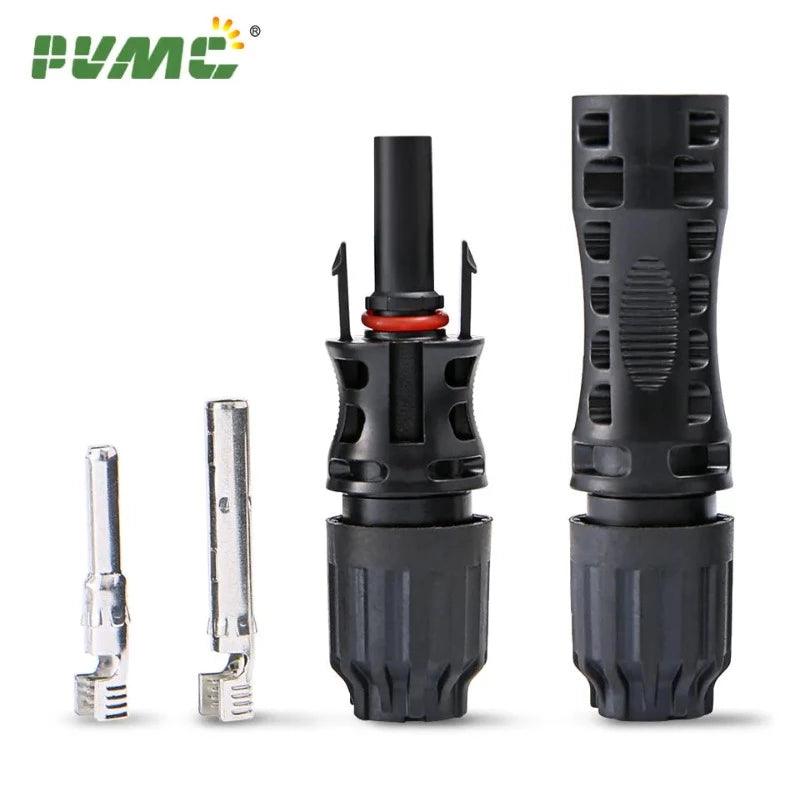 Free shipping PV Solar Connector Stecker Kit For 1500V30A Solar Panel Cable Branch DC Connectors Connect Tool Crimping pliers
